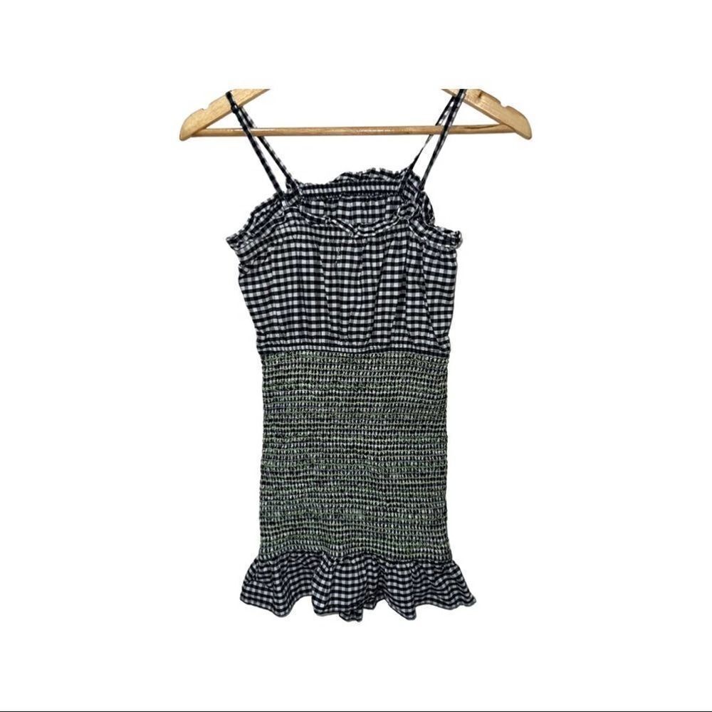 Urban outfitters smocked plaid dress size medium - Picture 5 of 8